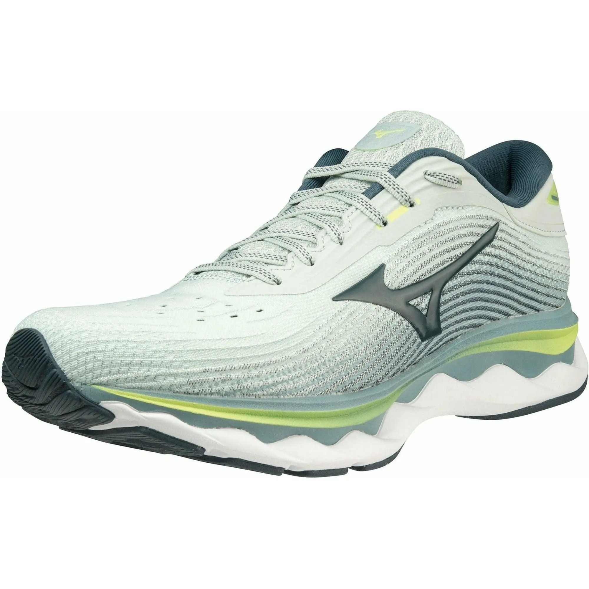 Mizuno Wave Sky 5 Mens Running Shoes - Green