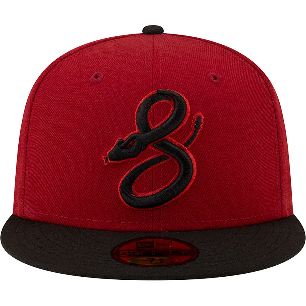 MLB Arizona Diamondbacks New Era Two-Tone Dark Side 59FIFTY Fitted Hat