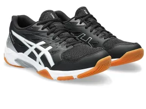 new -Asics Gel-Rocket 11 Women's Court Shoes, Black/Pure Silver