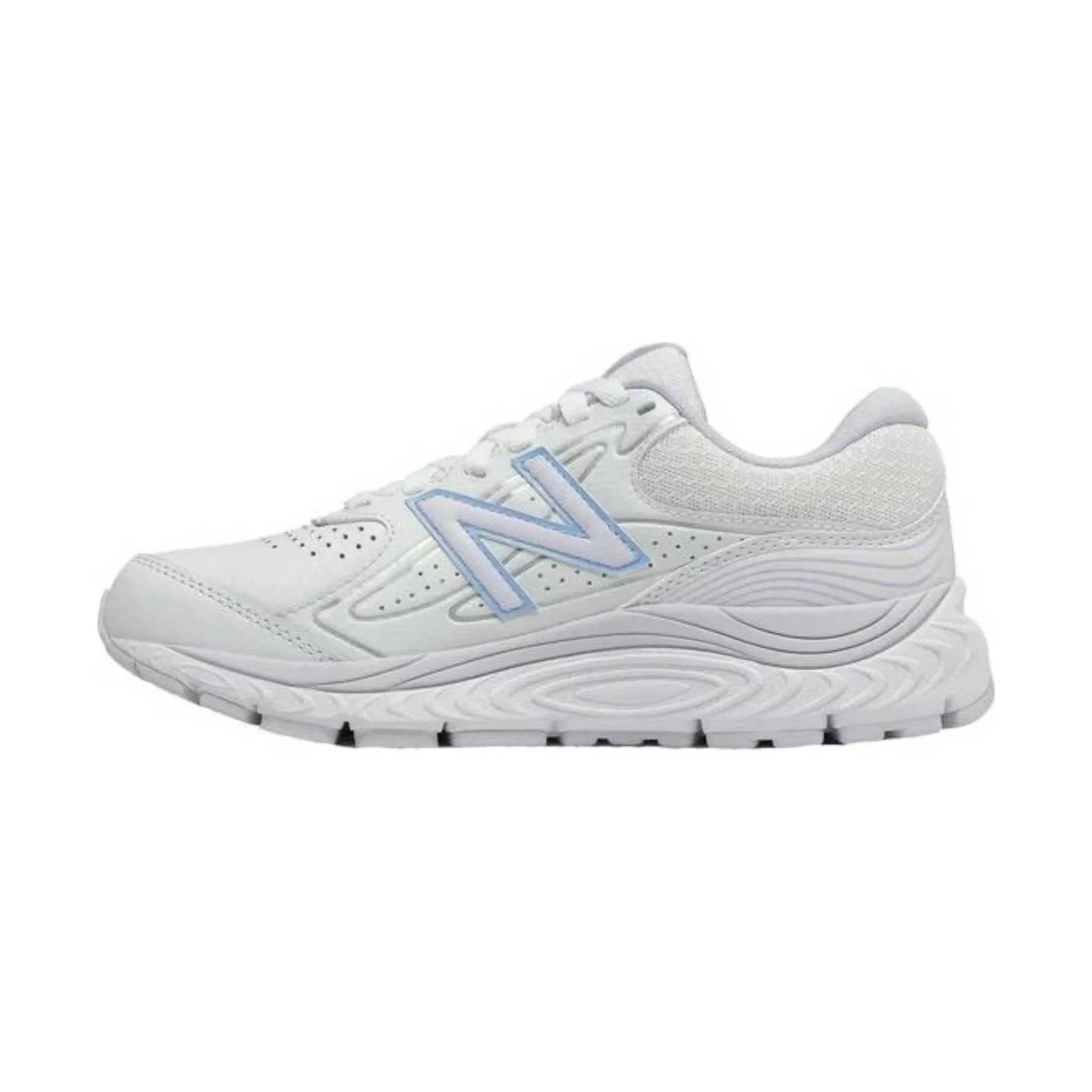 New Balance Women's 840V3 - White/Silent Grey Leather