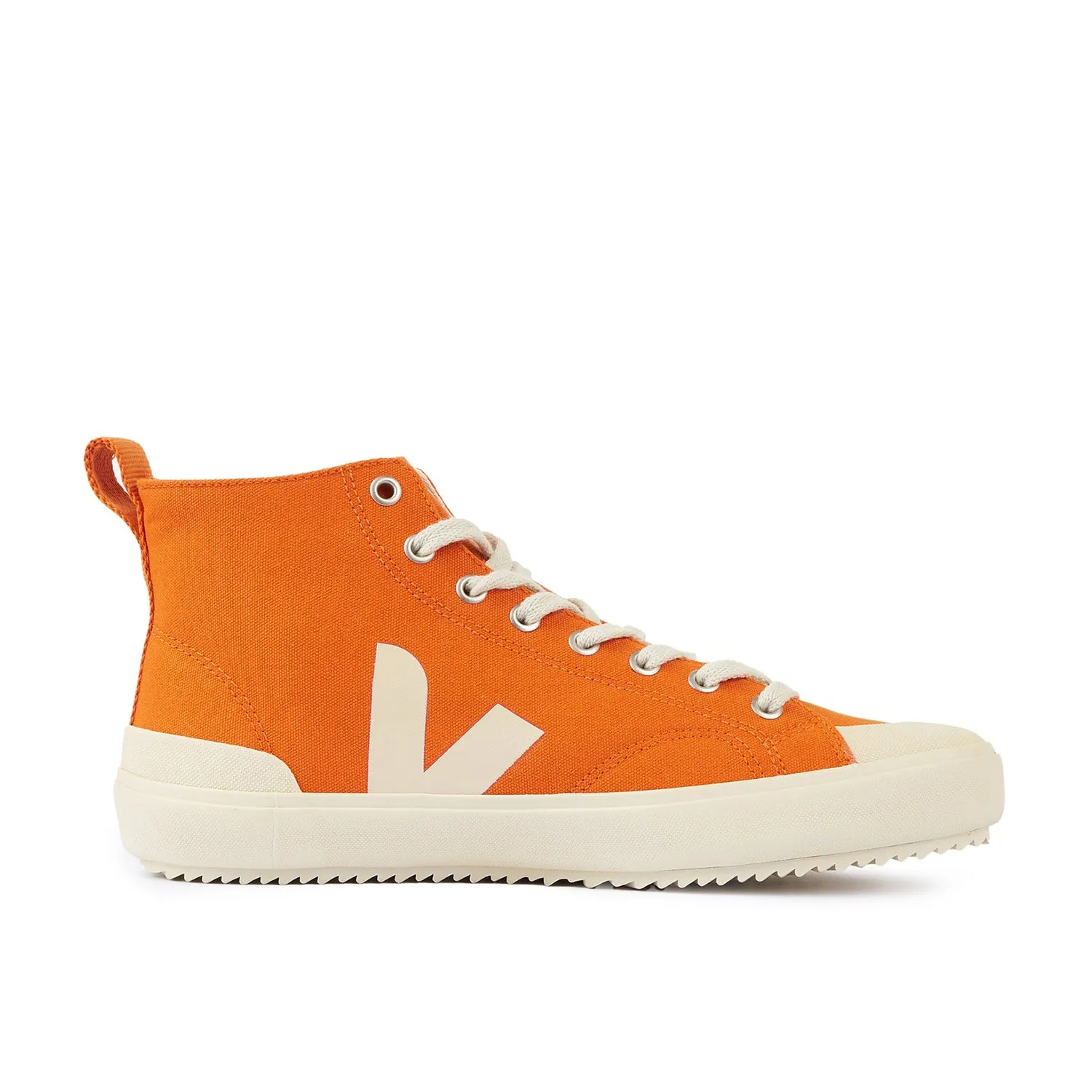 Nova High Top Canvas Trainer - Pumpkin Pierre