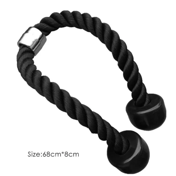 Nylon Biceps Fitness Pull Rope, Length: 68cm