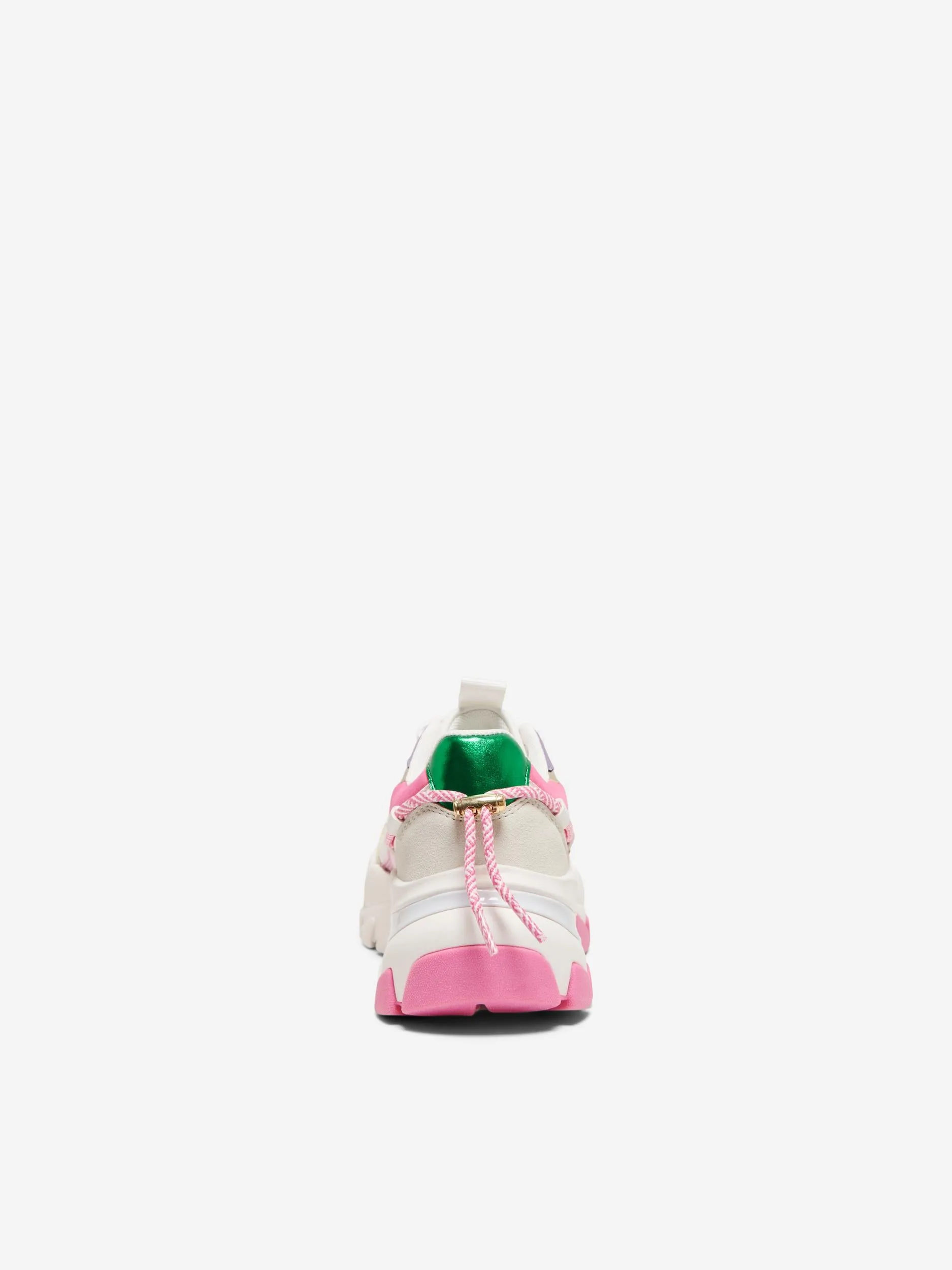 Only - Chunky Textured Pink and White Trainers