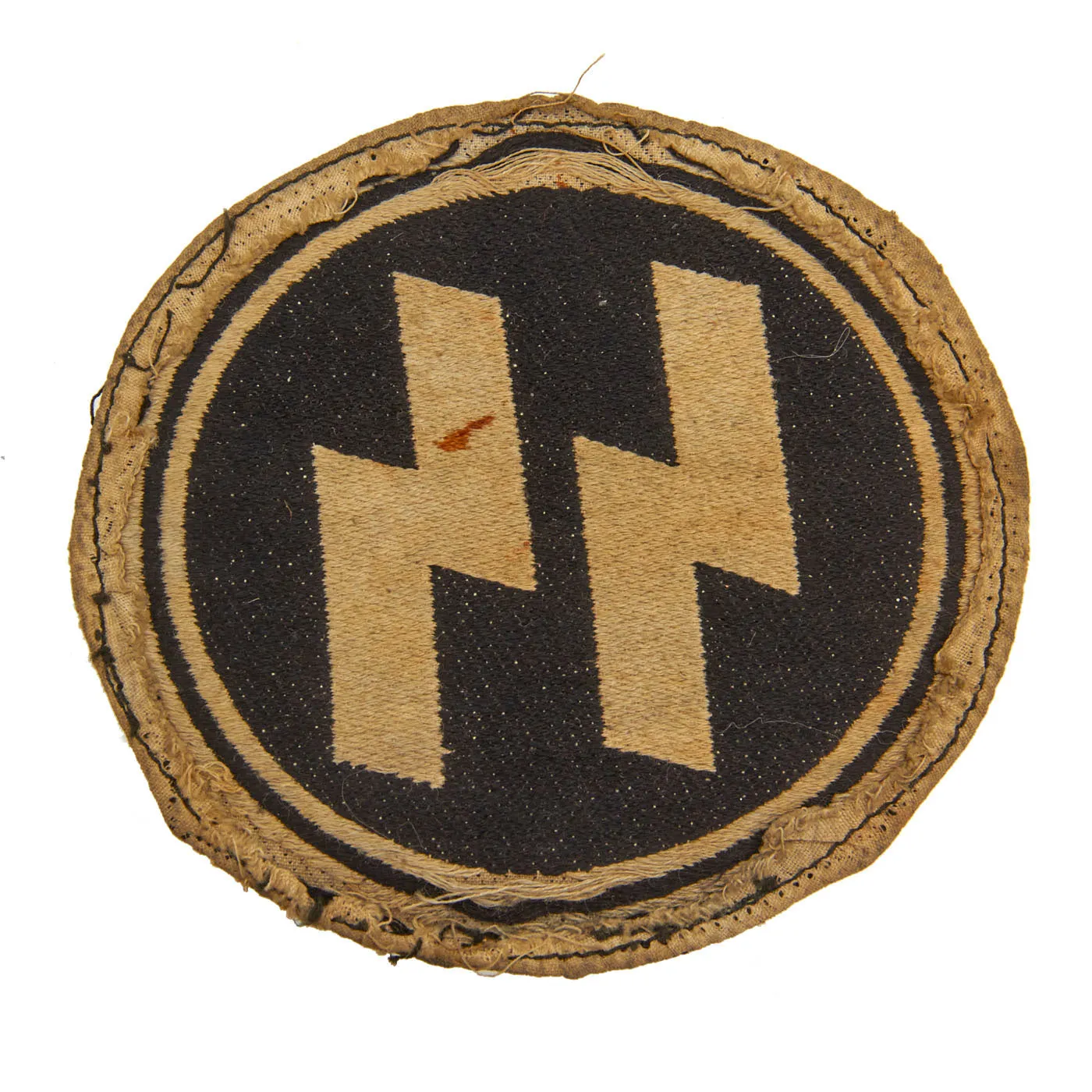 Original Rare German WWII SS M35 Sports Shirt Patch - Schutzstaffel