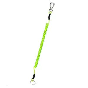 Outdoor Multi-functional Anti-lost Keychain TPU Spring Lanyard, Length: 32cm(Green)