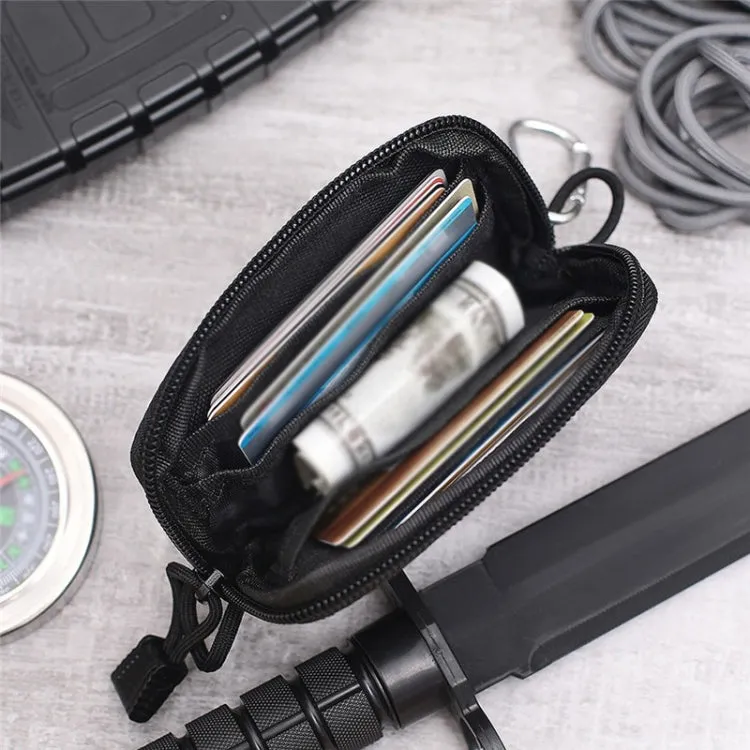 Outdoor Running Multi-functional Coin Purse Travel Waterproof Leisure Card Bag(Black)