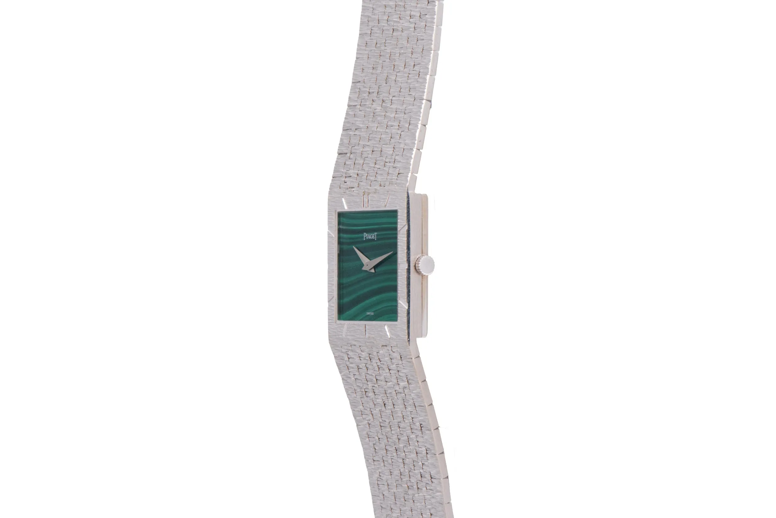 Piaget White Gold 'Malachite' Dress Watch