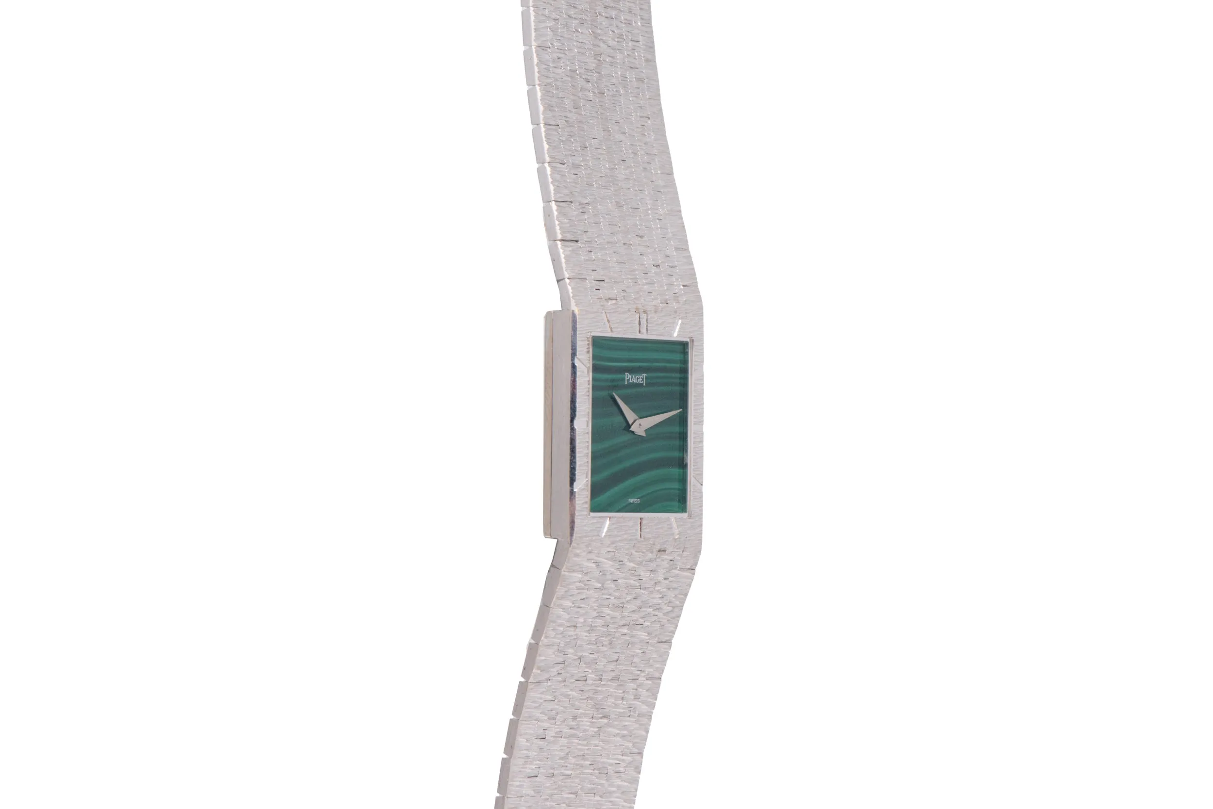 Piaget White Gold 'Malachite' Dress Watch