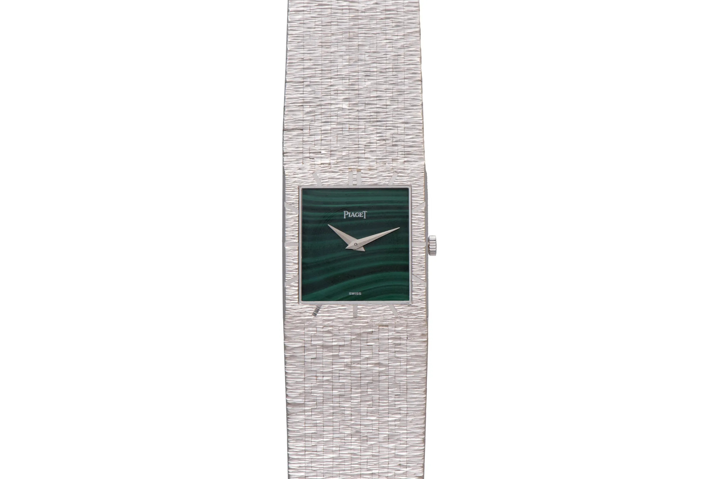 Piaget White Gold 'Malachite' Dress Watch