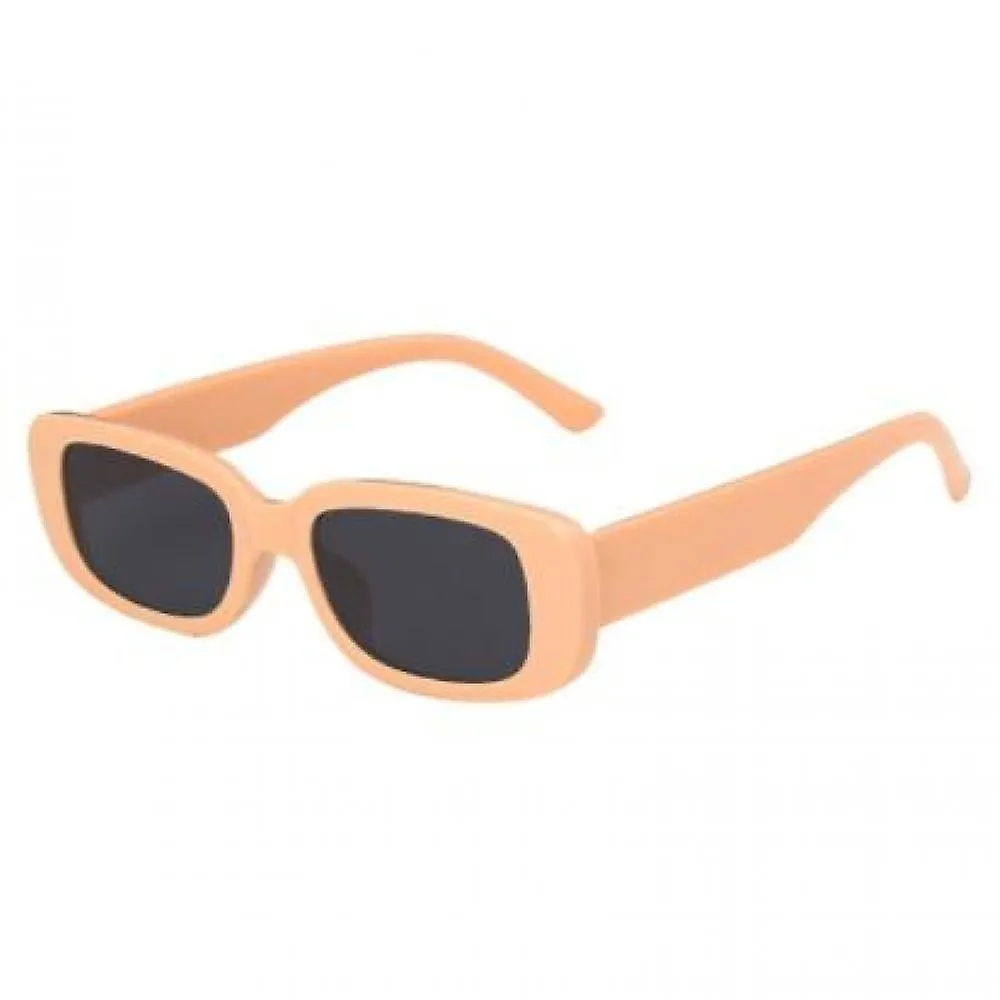 Pink Fashion Retro Square Sunglasses Unisex