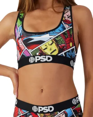 PSD Women's Marvel Comics Sports Bra