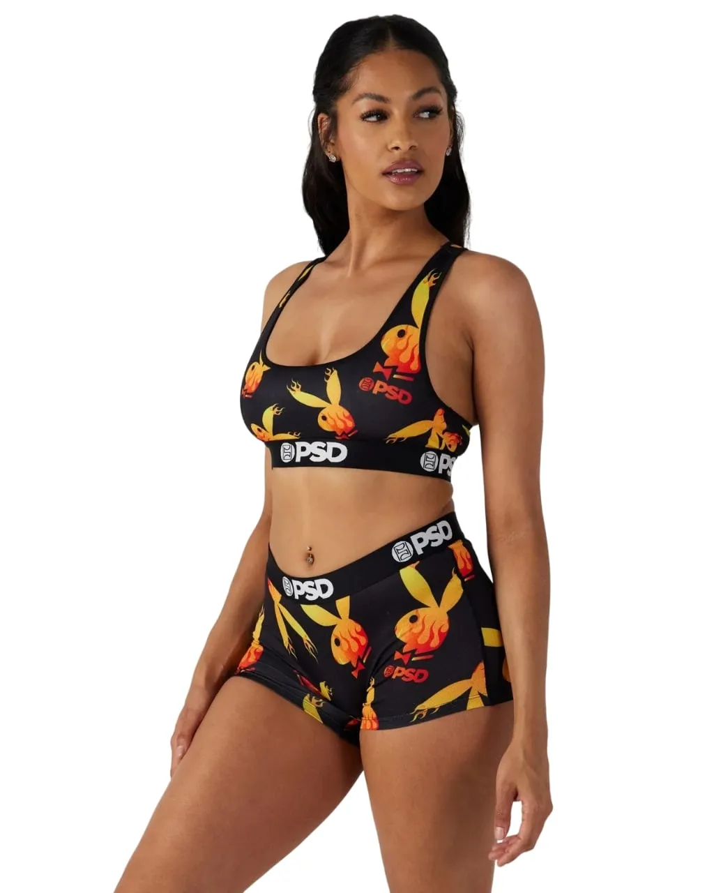 PSD Women's Playboy Flames Sports Bra