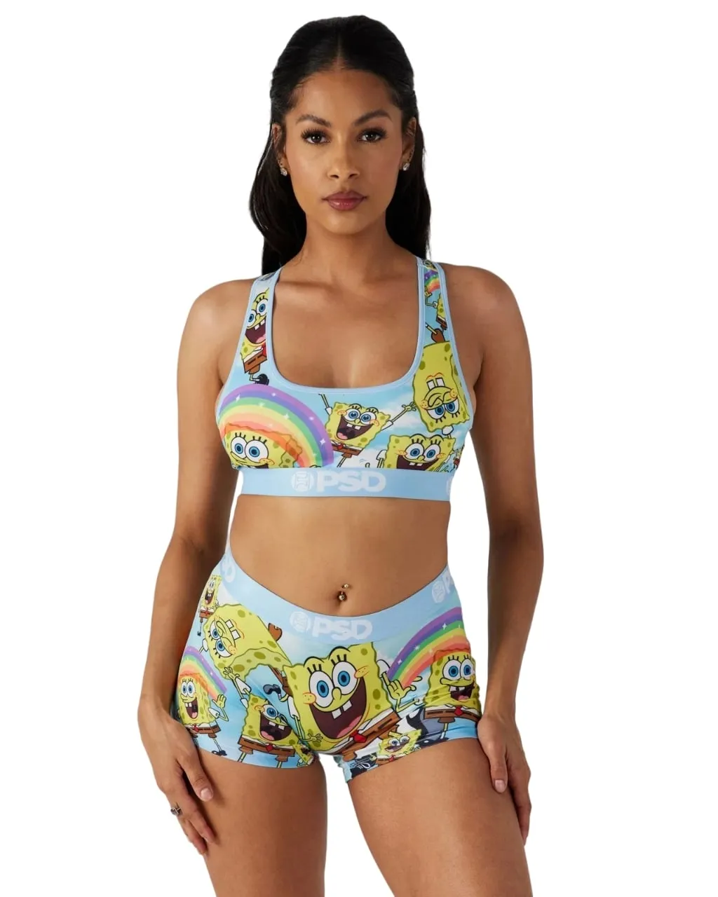 PSD Women's Spongebob Squarepants - Imagination Sports Bra