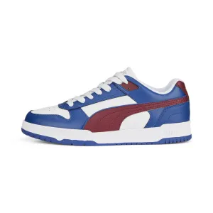 Puma Unisex-Adult RBD Game Low White-Team Regal Red-Clyde Royal-Gold Sneaker - 11UK (38637315)