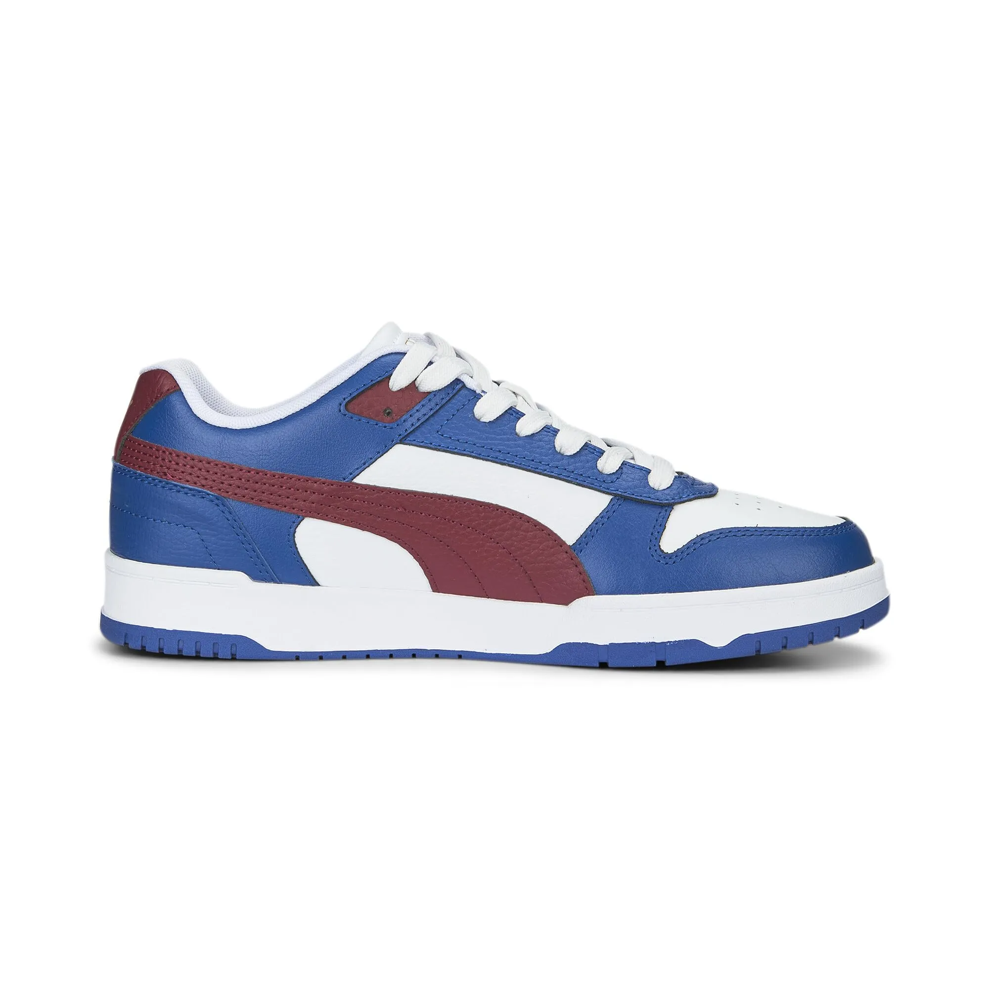 Puma Unisex-Adult RBD Game Low White-Team Regal Red-Clyde Royal-Gold Sneaker - 11UK (38637315)