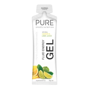 Pure Sports Nutrition - Fluid Energy Gels - Lemon Lime