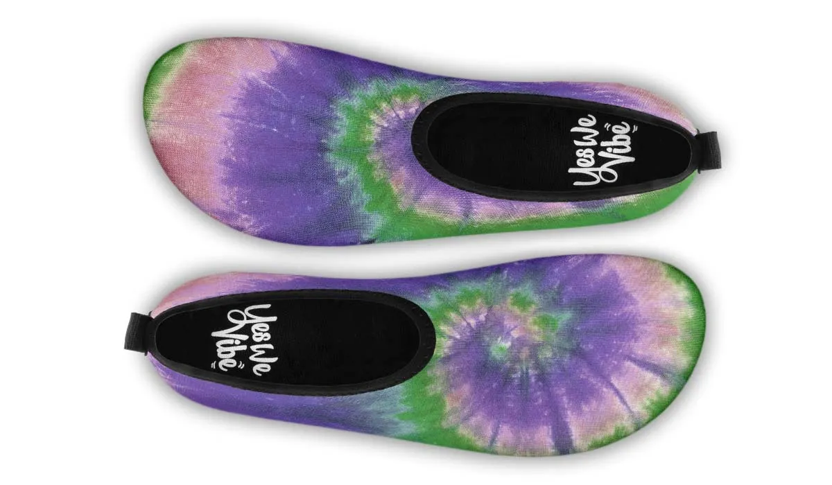 Purple Green Tiedye