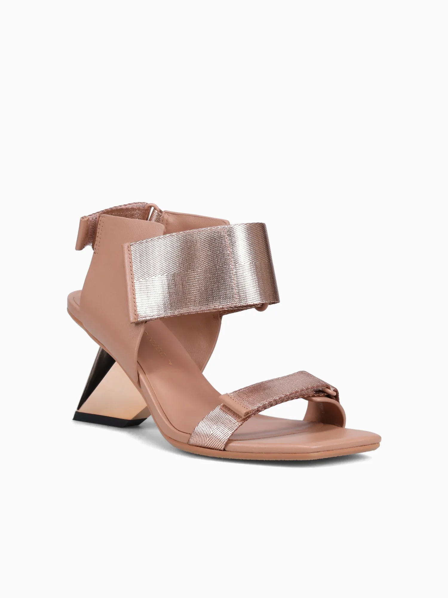 Rock It Run Rose Gold Nappa