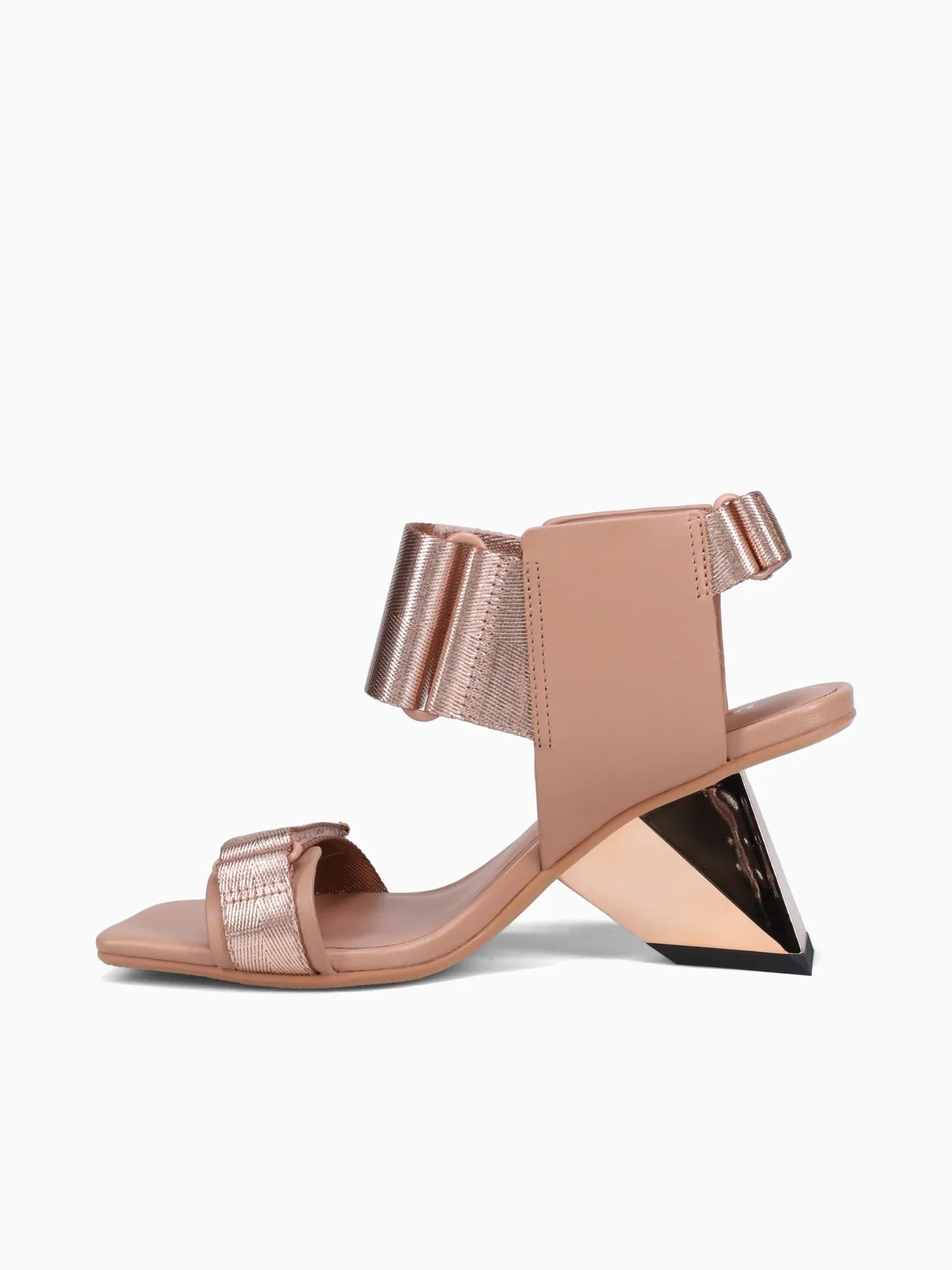 Rock It Run Rose Gold Nappa