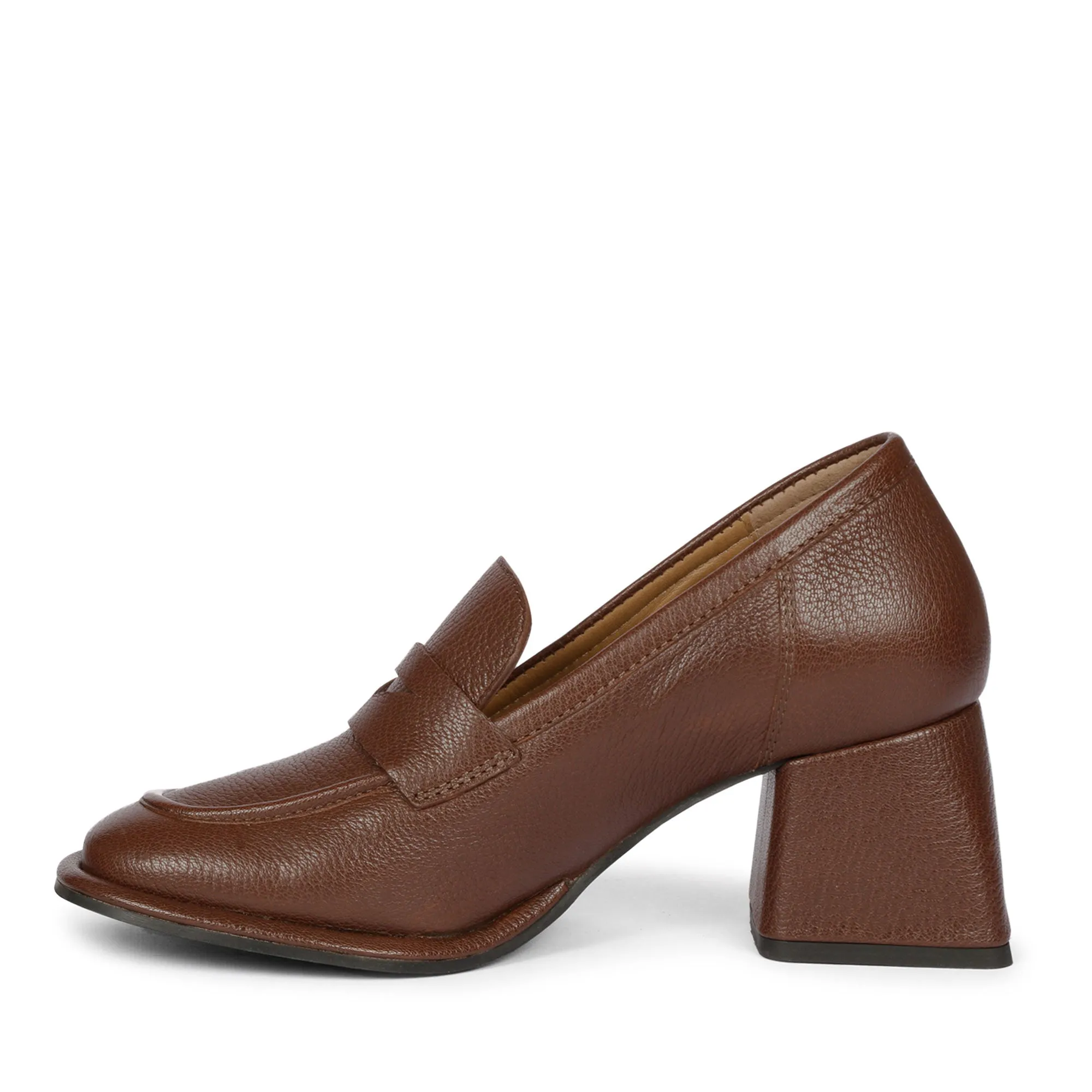 Saint Viviana Cuoio Leather Saddle Moccasins