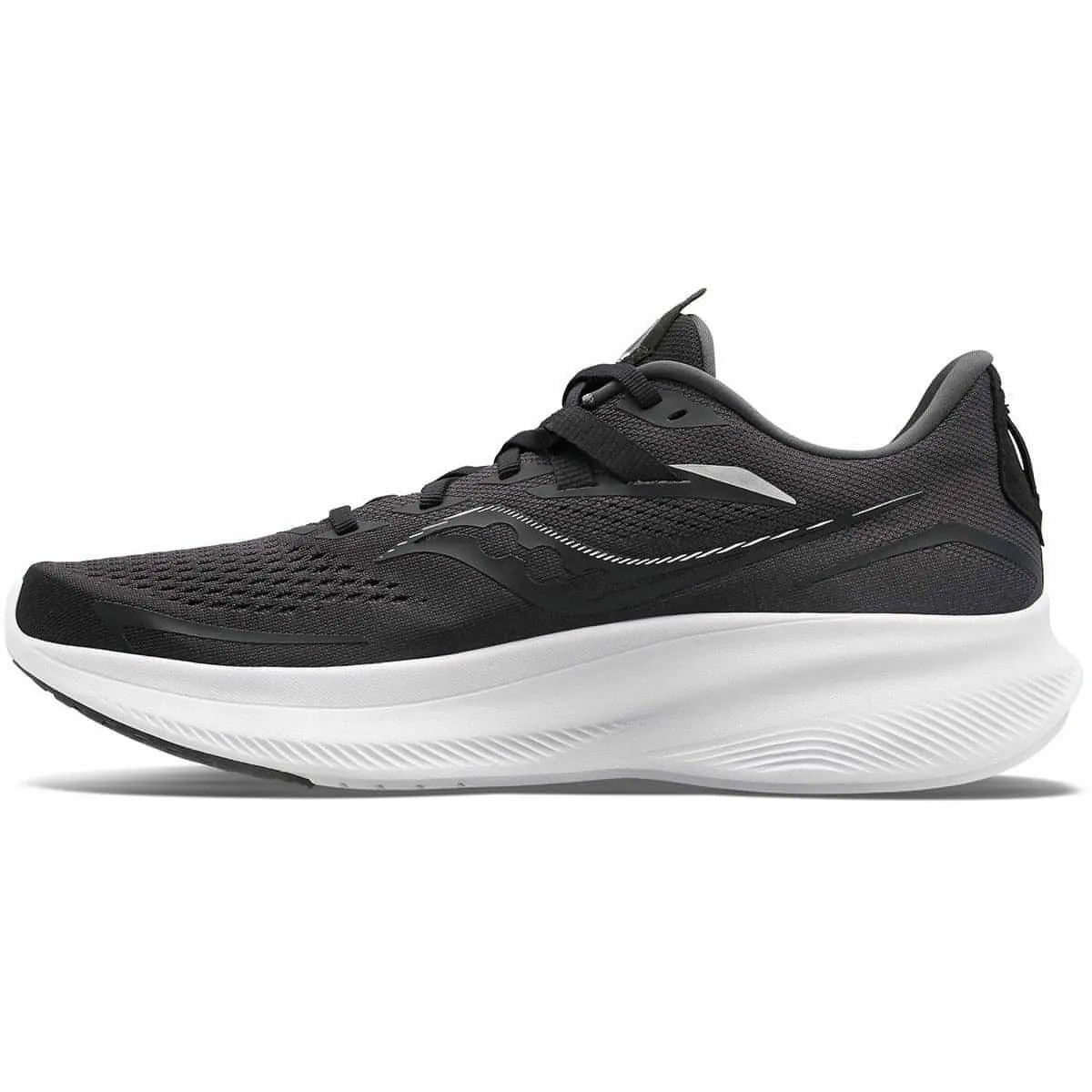 Saucony Ride 15 Mens Running Shoes - Black