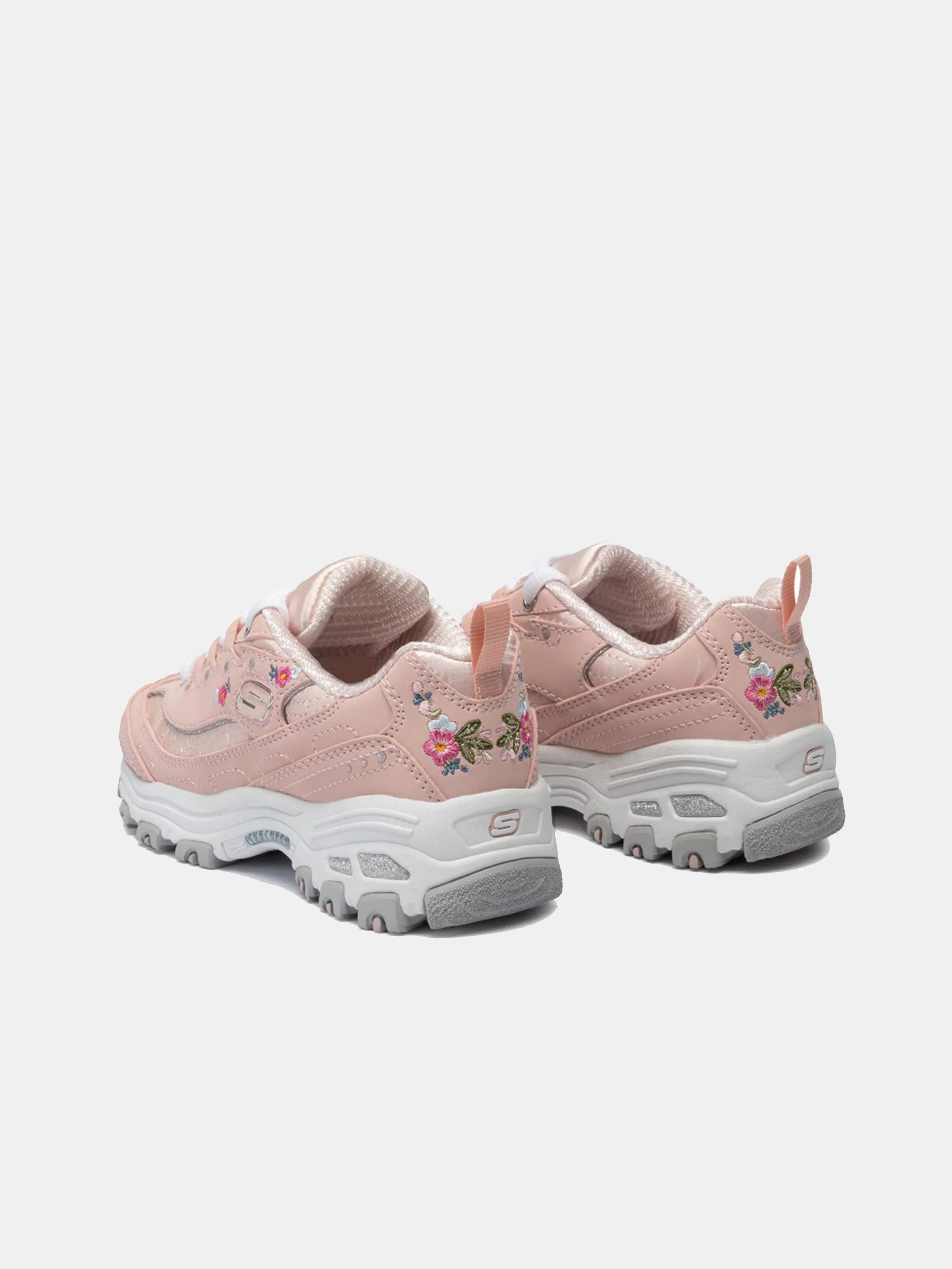 Skechers Girls D'Lites - Bright Blossoms Trainers