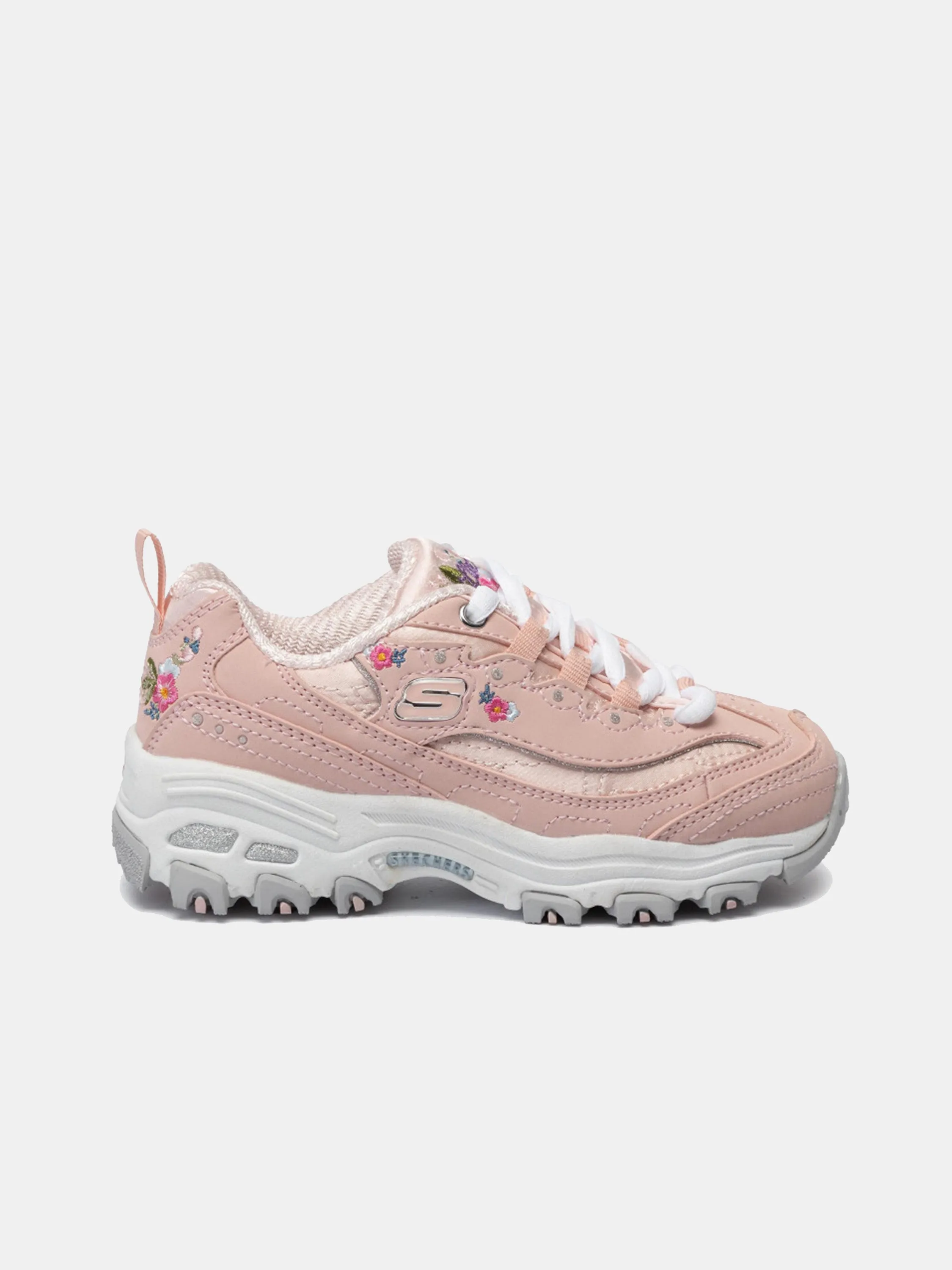 Skechers Girls D'Lites - Bright Blossoms Trainers