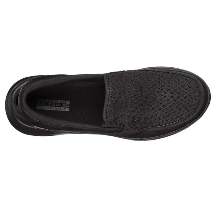 Skechers Mens Go Walk 6 Slip On Ovra Black