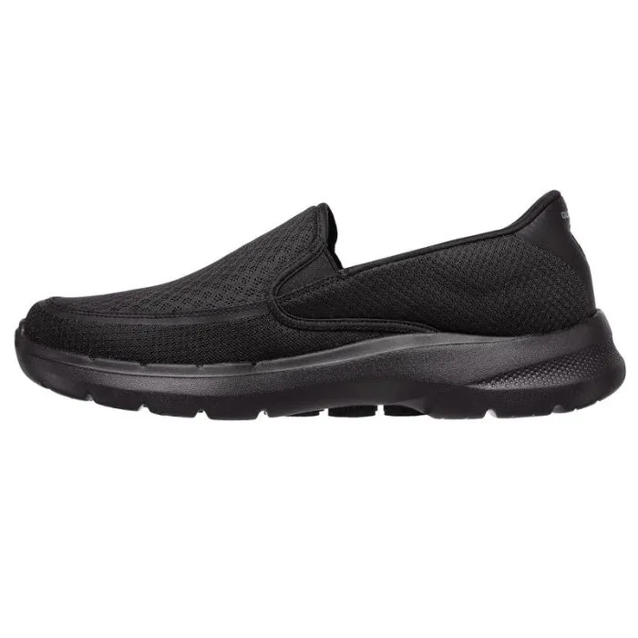 Skechers Mens Go Walk 6 Slip On Ovra Black