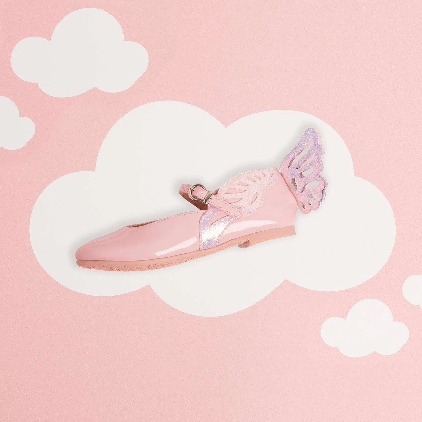 Sophia Webster Girls Heavenly Shoes in Pink