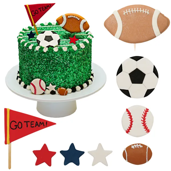 Sports Designer Cake Decor