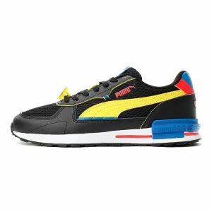 Sports Shoes for Kids Puma Graviton SMILEYWORLD Jr Black