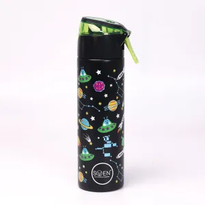 SWEN Insulated Stainless Steel Black Color Mist Bottle- 600 ml