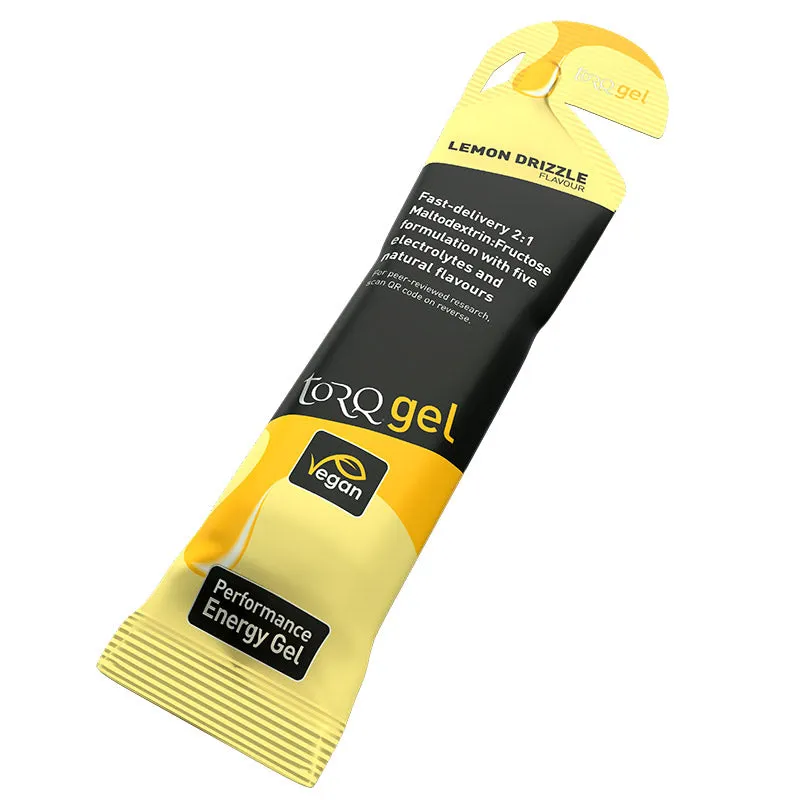 TORQ Lemon Drizzle Energy Gel