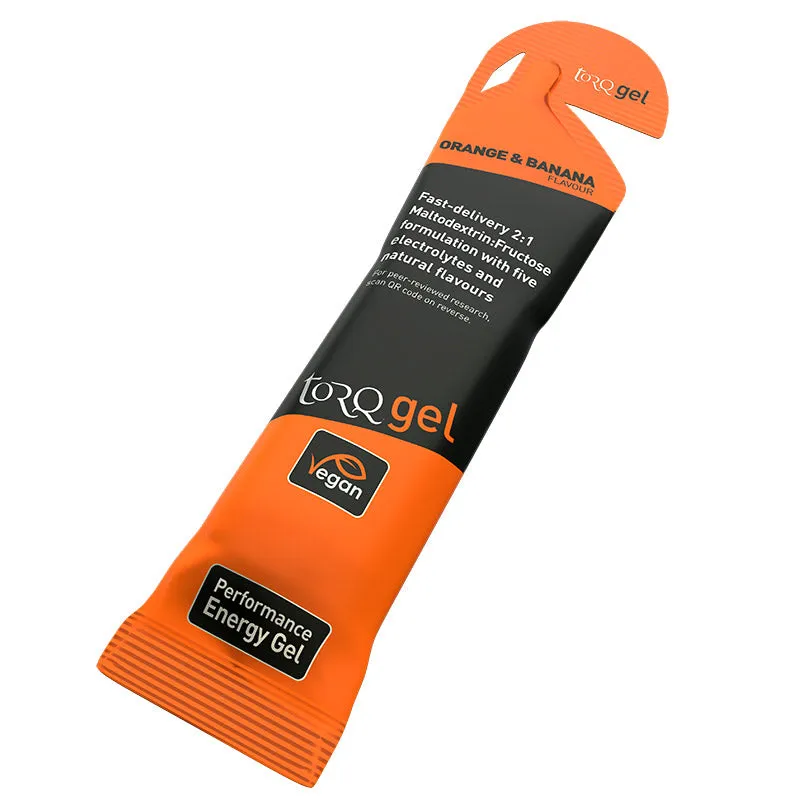 TORQ Orange & Banana Energy Gel