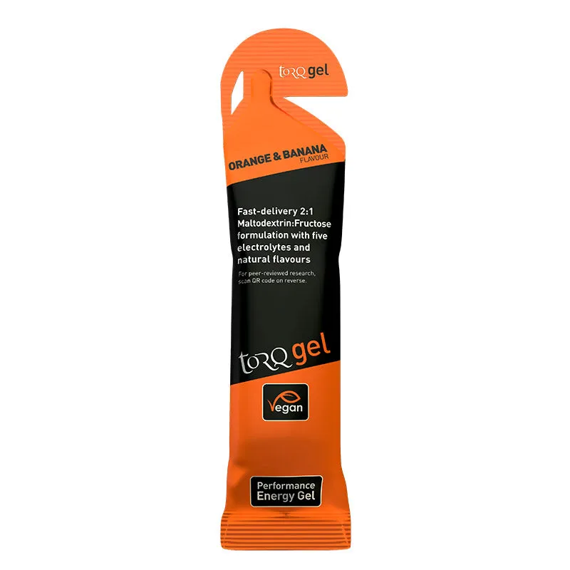 TORQ Orange & Banana Energy Gel