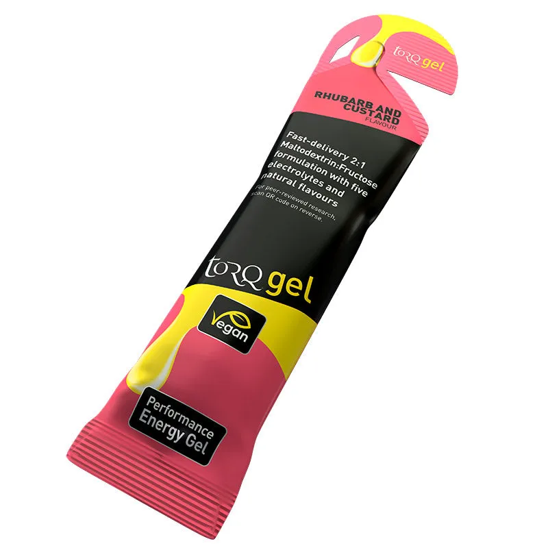 TORQ Rhubarb & Custard Energy Gel