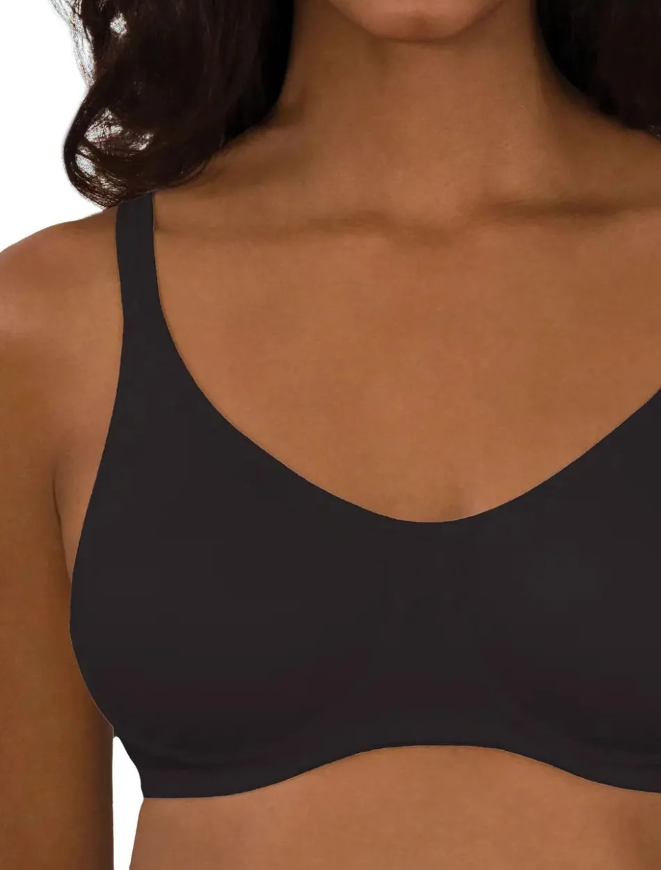 Trulife Lilly Bra, Black| Black Trulife Lilly Mastectomy Bras | Seamless Mastectomy Bras