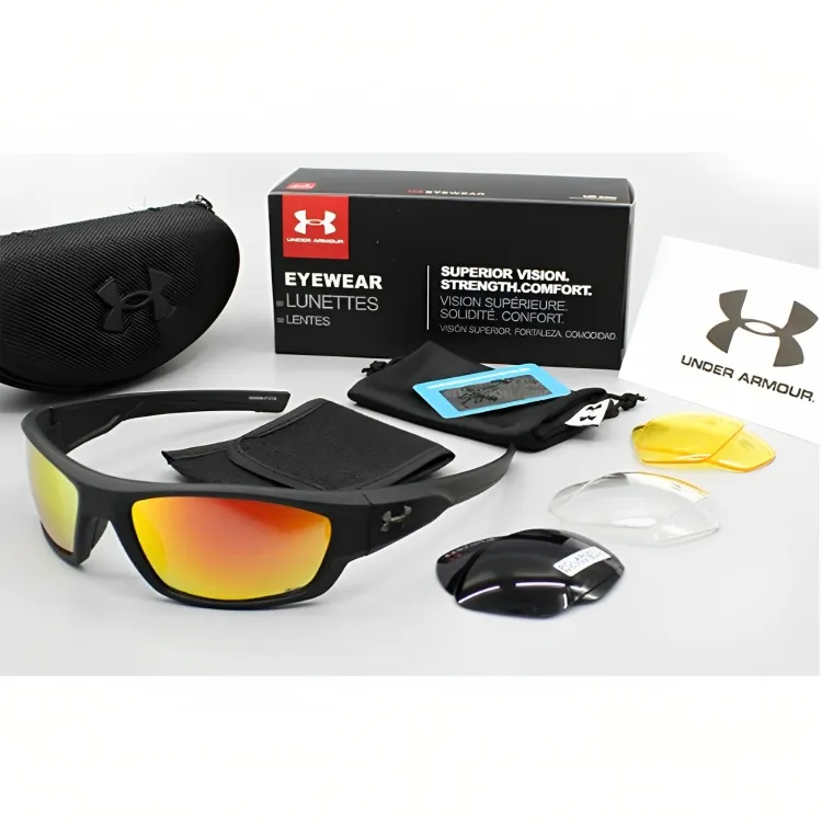 Under Armour Polarized Cycling & Outdoor Copy Sunglasses with 3 Lenses