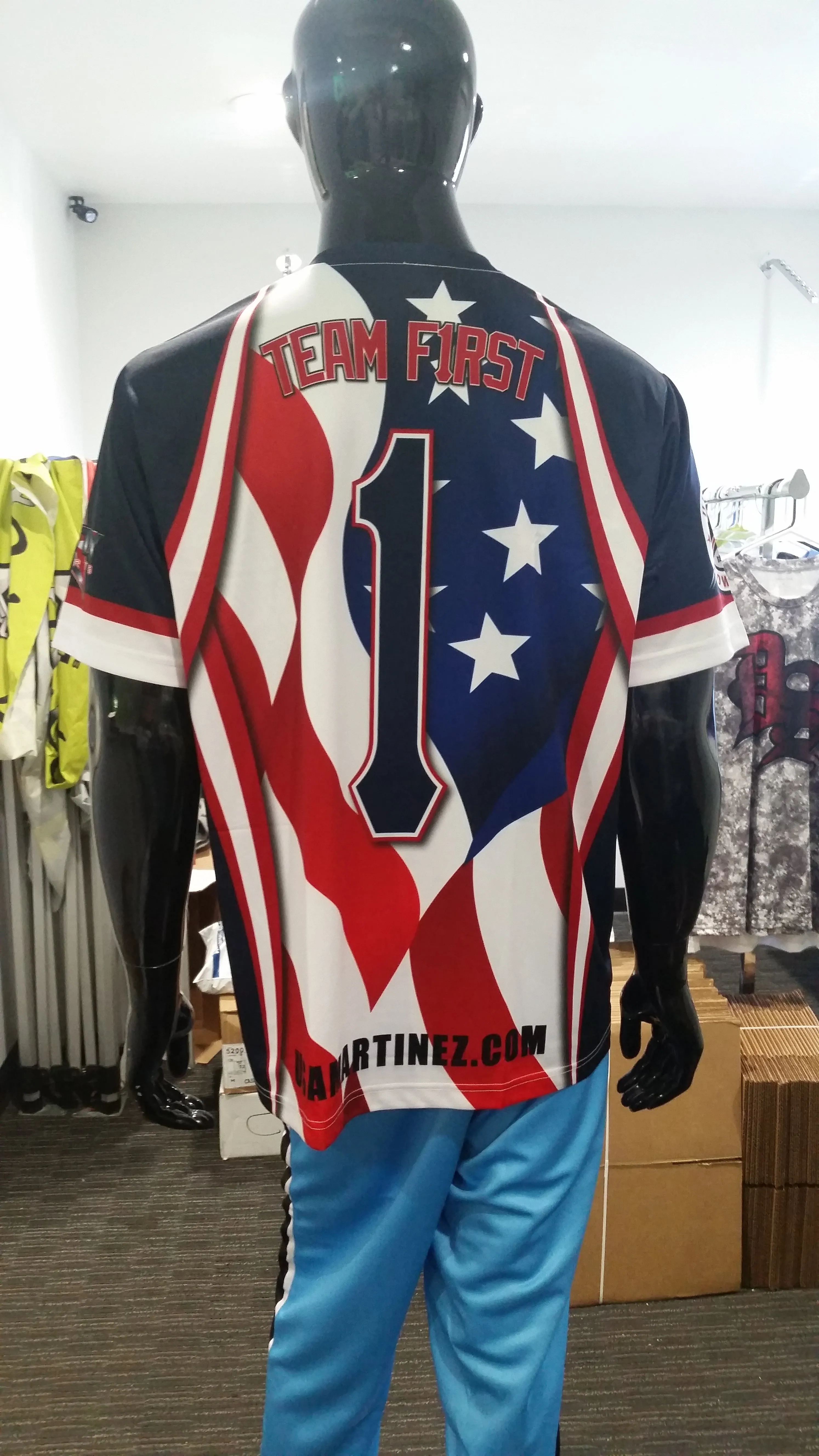 Universal Slowpitch, 40s, Patriotic - Custom Full-Dye Jersey