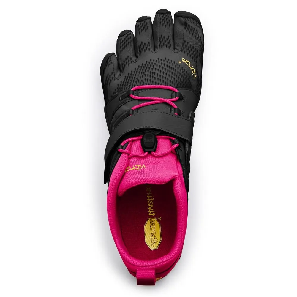 V-TRAIN 2.0 Womens Training Five Fingers Barefoot Feel Shoes Trainers - Black/Pink