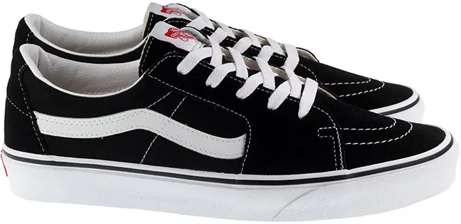 Vans Trainers Mens SK8 Low Black White