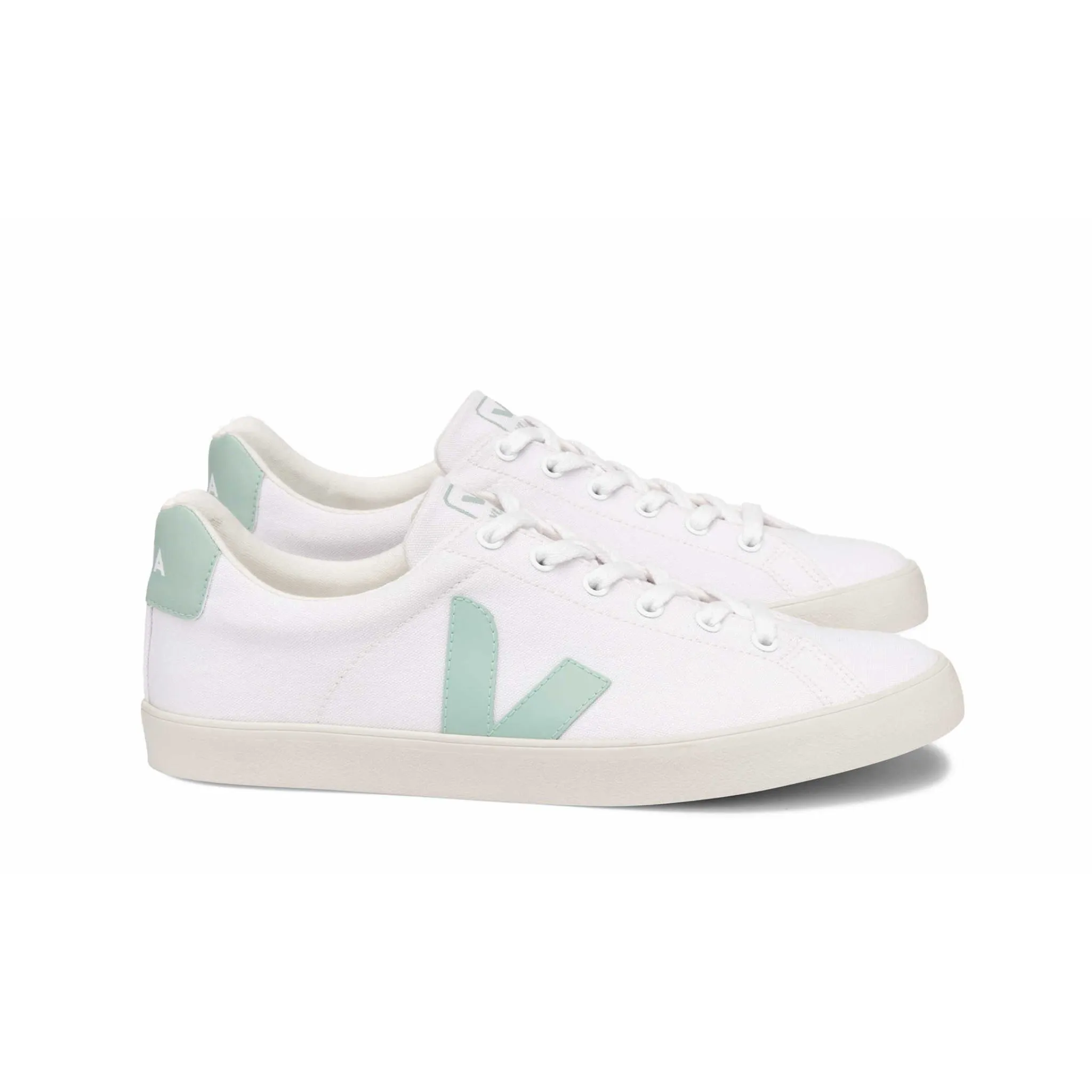 Veja Women’s Esplar Se Canvas Trainer - White/Matcha