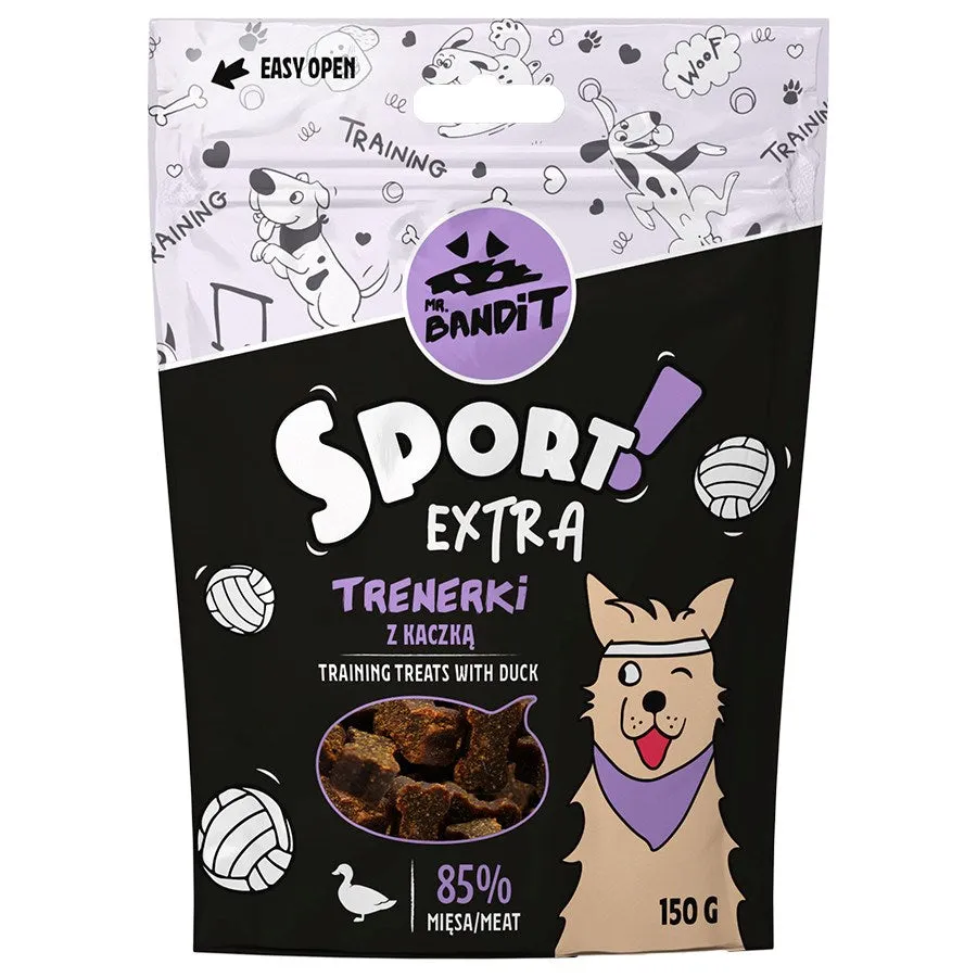 Vet Expert Mr. Bandit Sport Extra Trainers With Duck - Dog Treat - 150 G