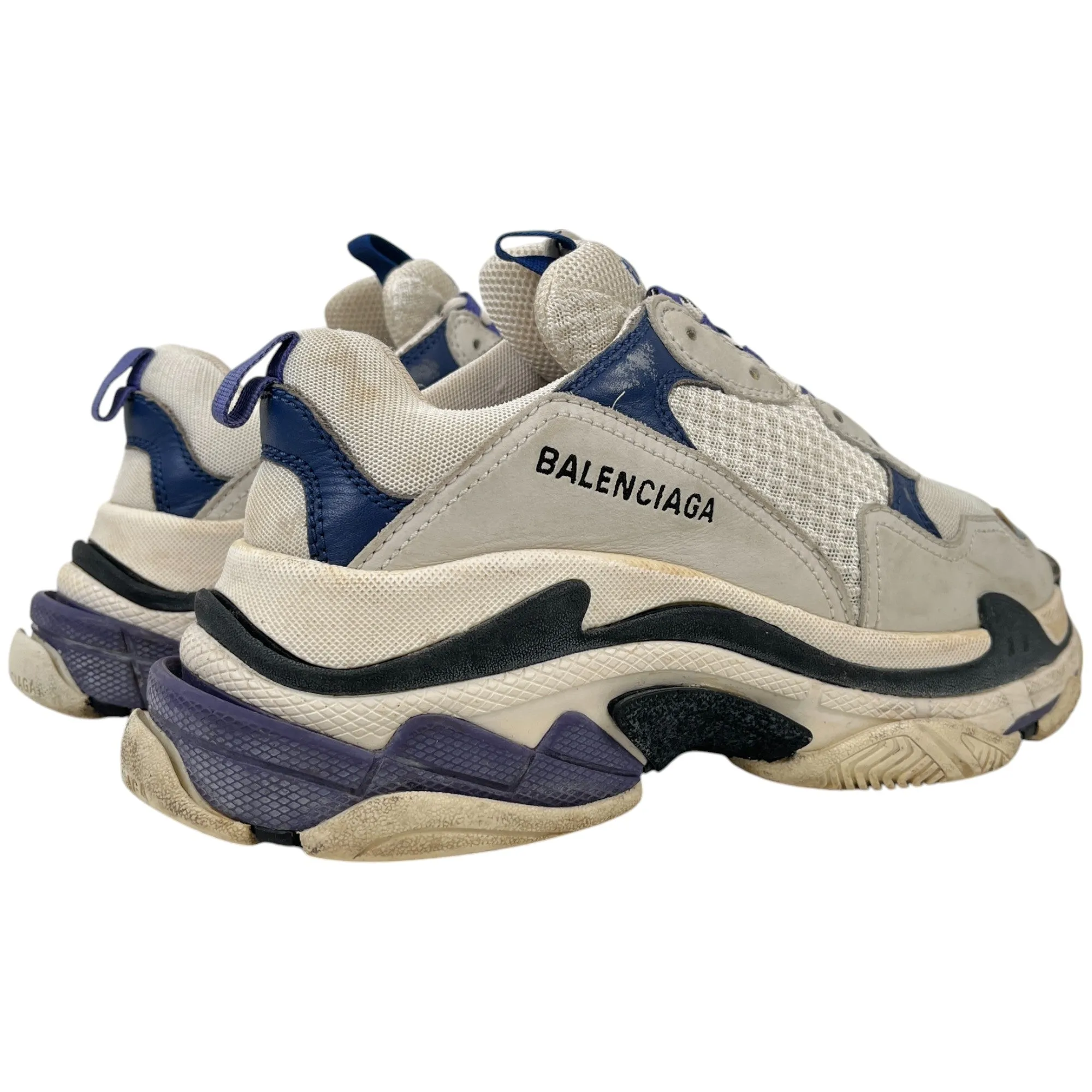 Women's Triple S Low Trainers Grey Size EU 40 / UK 7