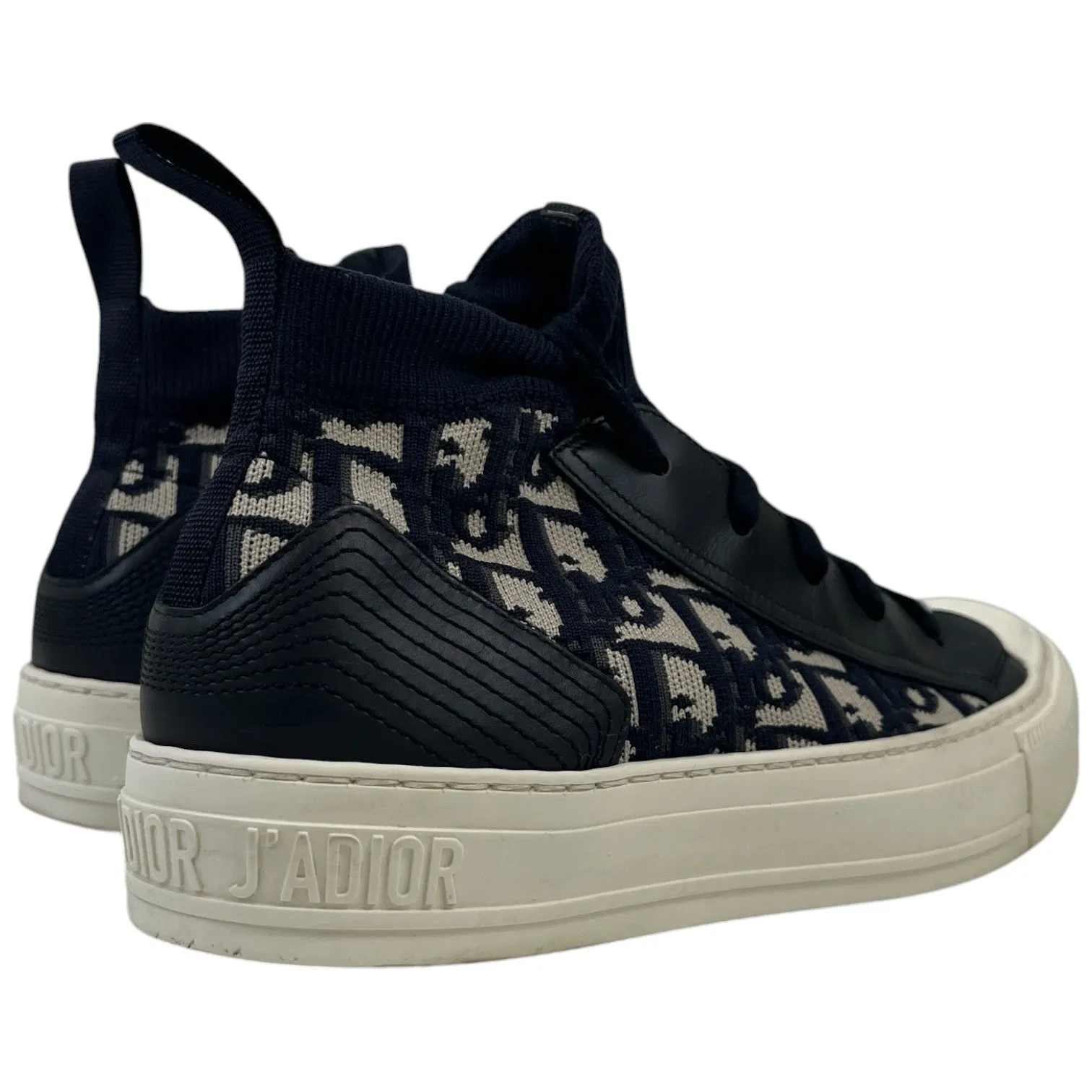 Women's Walk 'N' Dior High Trainers Navy Size EU 37.5 / UK 4.5