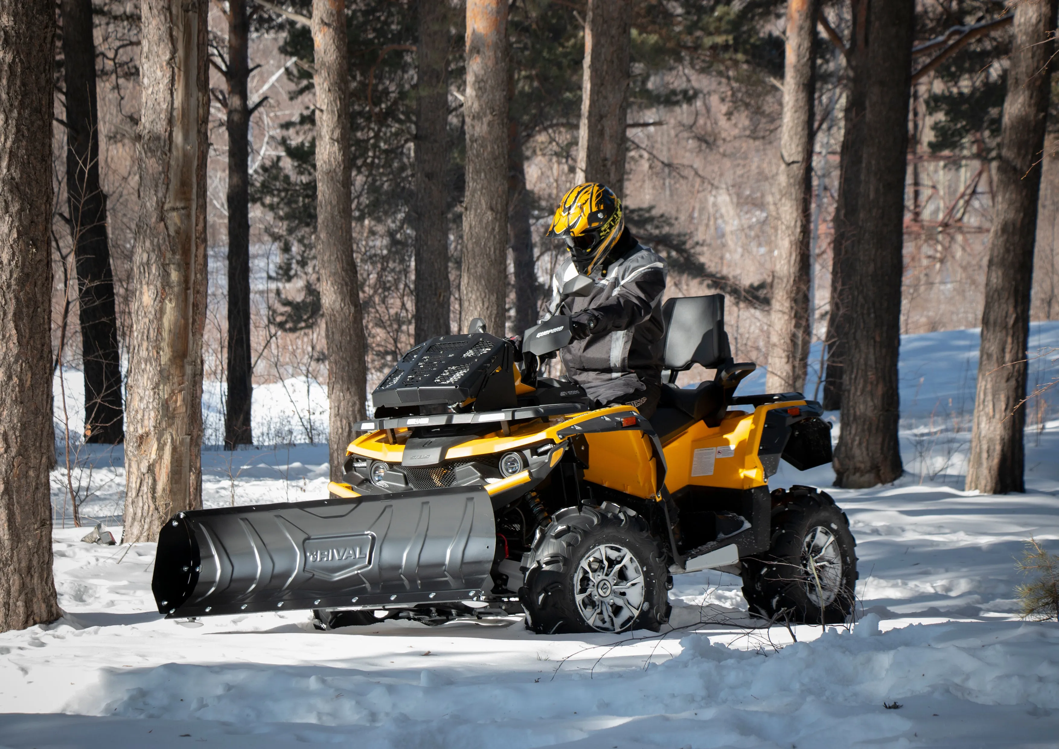 Yamaha Grizzly 72" Blade Supreme High Lift Snowplow Kit